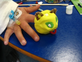 `Engaging collaborative arts practice with children in hospital`