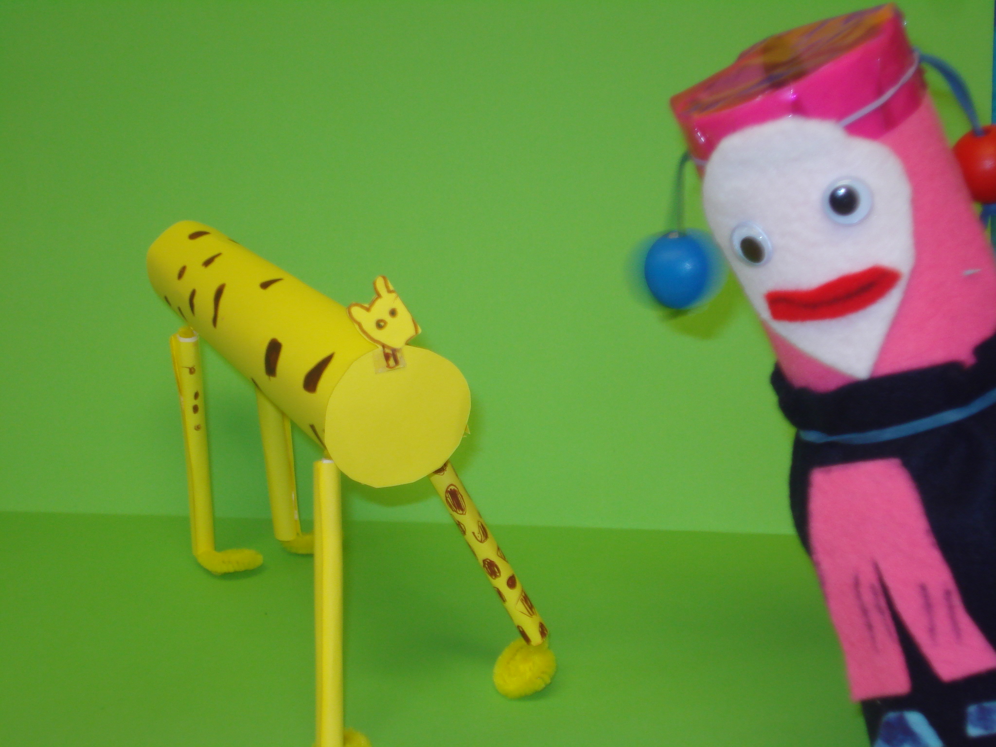 Musical Puppet and Giraffe