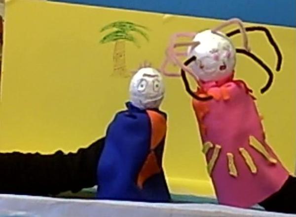Rattle Head Puppets