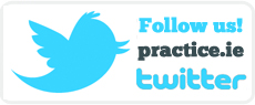 Follow us! Keep up to date and tweet with the Practice.ie team!